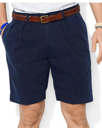 polo pleated shorts