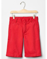 Gap Lived In Flat Front Shorts