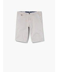 Mango Cotton Bermuda Shorts