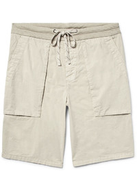 James Perse Slim Fit Cotton Poplin Cargo Shorts