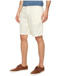 True Grit Sunset Linen Drawsting Chino Shorts Vintage Washed For Softness Shorts