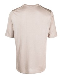 Roberto Collina Short Sleeve Silk T Shirt