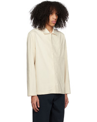 Another Aspect Off White Pocket Shirt