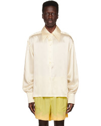 S.S.Daley Off White Spread Collar Shirt