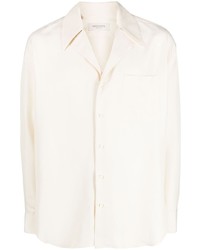 Giuliva Heritage Silk Spread Collar Shirt
