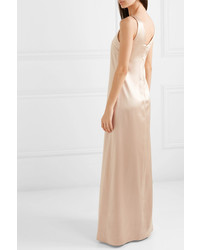 La Collection Grace Silk Satin Maxi Dress