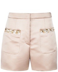 The Box Boutique Crystal Embellished Shorts