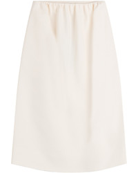 Fendi Wool Midi Skirt With Silk
