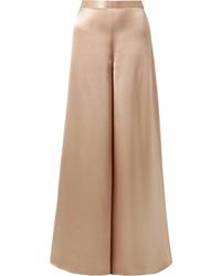 CAMI NYC The Tommy Silk Charmeuse Wide Leg Pants