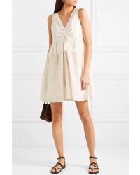 See by Chloe Embroidered Cotton Voile Dress