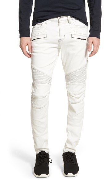 nationalisme Frustratie kleding Hudson Jeans Blender Skinny Fit Moto Jeans, $265 | Nordstrom | Lookastic