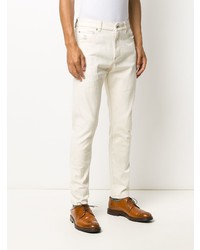 Brunello Cucinelli Lightly Distressed Skinny Jeans