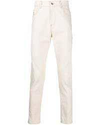 Brunello Cucinelli Lightly Distressed Skinny Jeans