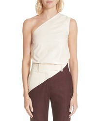 Calvin Klein 205W39nyc Cotton Asymmetrical Top