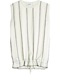 DKNY Sleeveless Top With Drawstring Hem