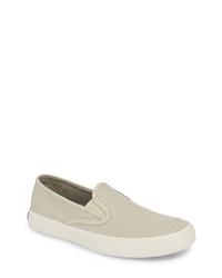 Sperry Captains Perforated Slip On Sneaker