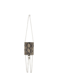 Dheygere Beige Phone Chain Pouch