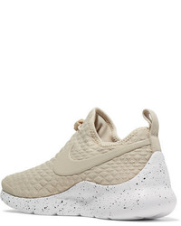 Nike Aptare Toggle Detailed Textured Knit Sneakers Beige