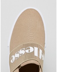 Ellesse Canvas Sneakers With Strap