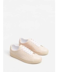 Mango Stitched Sneakers