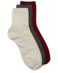 Nordstrom 3 Pack Ankle Socks