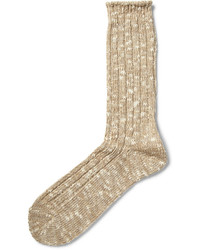Anonymous Ism Marled Cotton Blend Socks