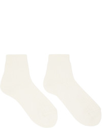 Undercover Off White Ankle High Socks