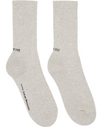 SOCKSSS Two Pack Gray Socks