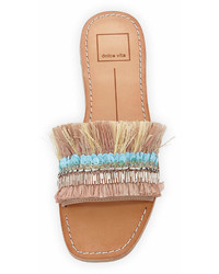 Dolce Vita Cadiz Fringed Embellished Sandal