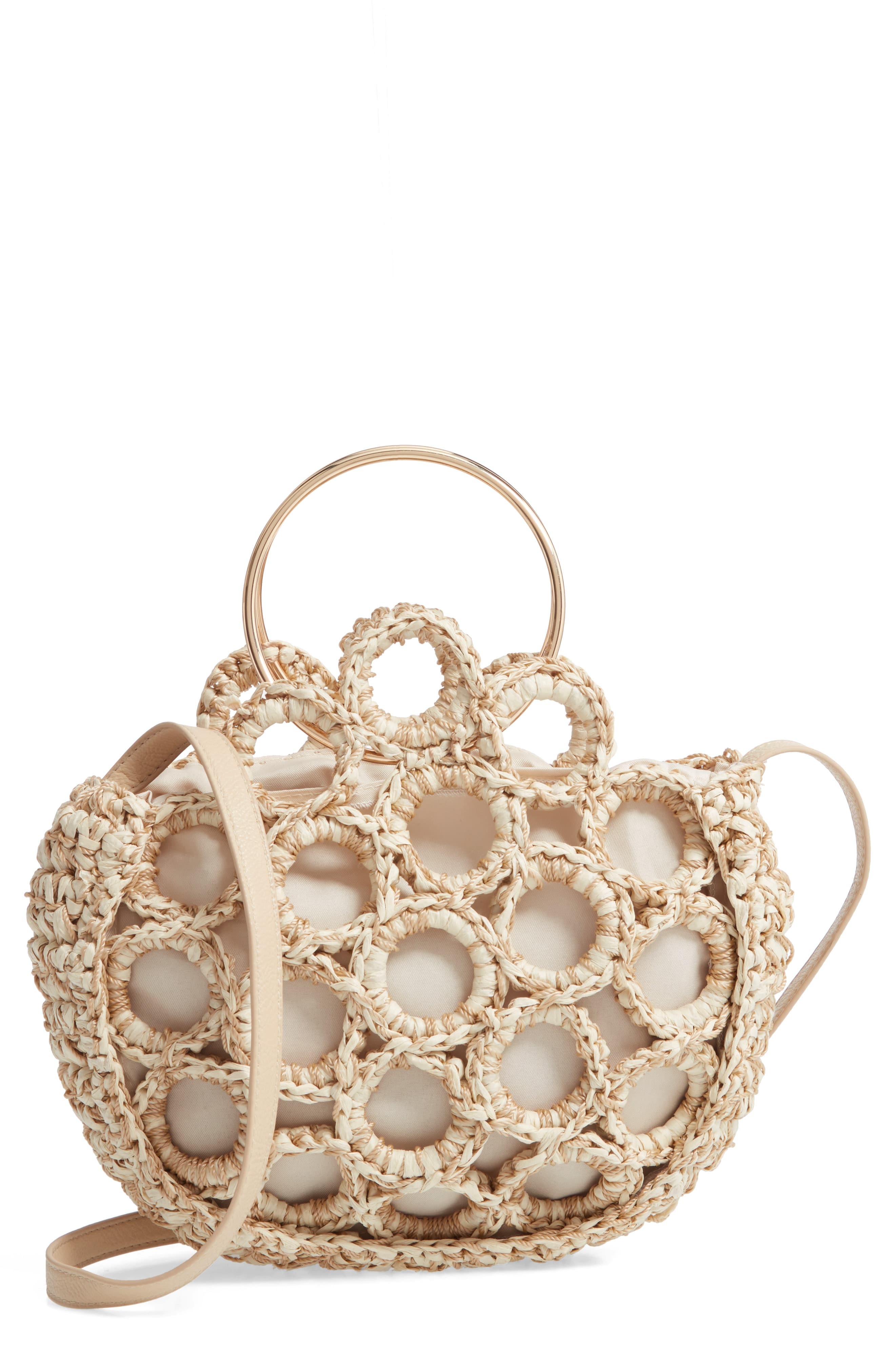 Mali Lili Rachel Crochet Half Moon Bag 78 Nordstrom Lookastic