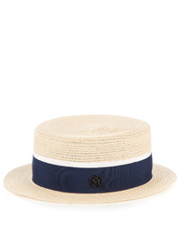 Maison Michel Auguste Hemp Straw Hat