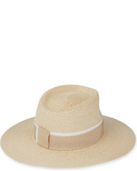 Maison Michel Charle Hemp Straw Fedora Hat