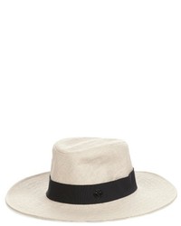 Maison Michel Charles Straw Foldable Hat