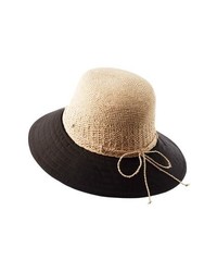 Helen Kaminski Cotton Brim Raffia Hat