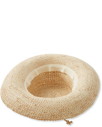 L.L. Bean Crocheted Raffia Hat