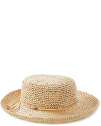 L.L. Bean Crocheted Raffia Hat
