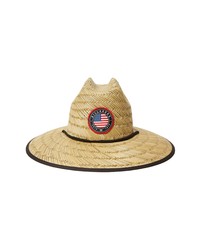 Billabong Native Tides Flag Print Straw Hat