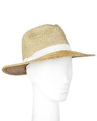 Merona Straw Hat Panama Two Tone Tan
