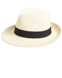 Halogen Straw Panama Hat
