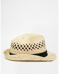 Selected Straw Trilby
