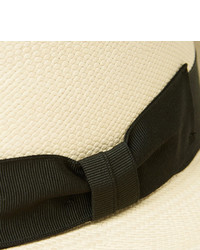 Lock & Co Hatters Woven Straw Folding Panama Hat