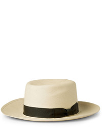 Lock & Co Hatters Woven Straw Folding Panama Hat