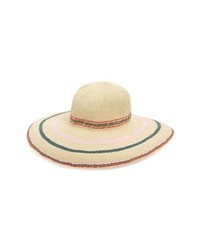 Madewell X Biltmore Tulum Stripe Straw Hat