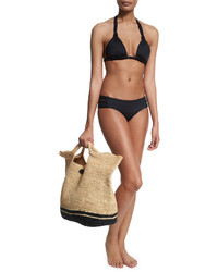 Vitamin A Large Straw Beach Bag
