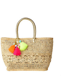 Lilly Pulitzer Riviera Straw Tote Bag