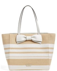 Kate Spade New York Clet Street Blair Woven Straw Tote