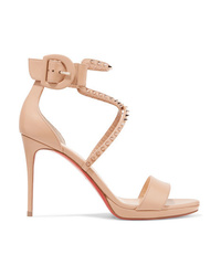 Christian Louboutin Choca Lux 100 Studded Leather Sandals