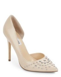 Steve Madden Studded Leather Point Toe Pumps