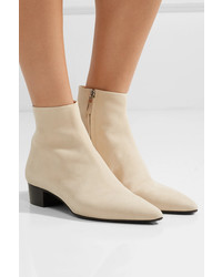The Row Ambra Suede Ankle Boots