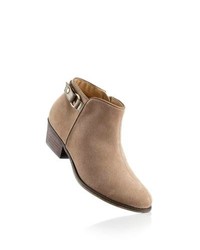 bpc bonprix collection Suede Ankle Boots In Beige Size 6